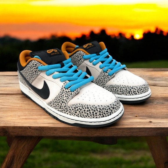 Nike Other - Nike SB Dunk Low Electric Pack Olympic Safari Men's Size 9.5 fz1233-002